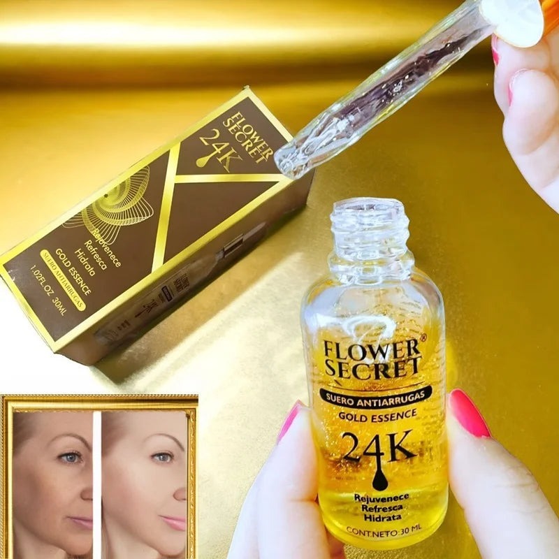 Pack Masajeador Facial LED + Serum24K