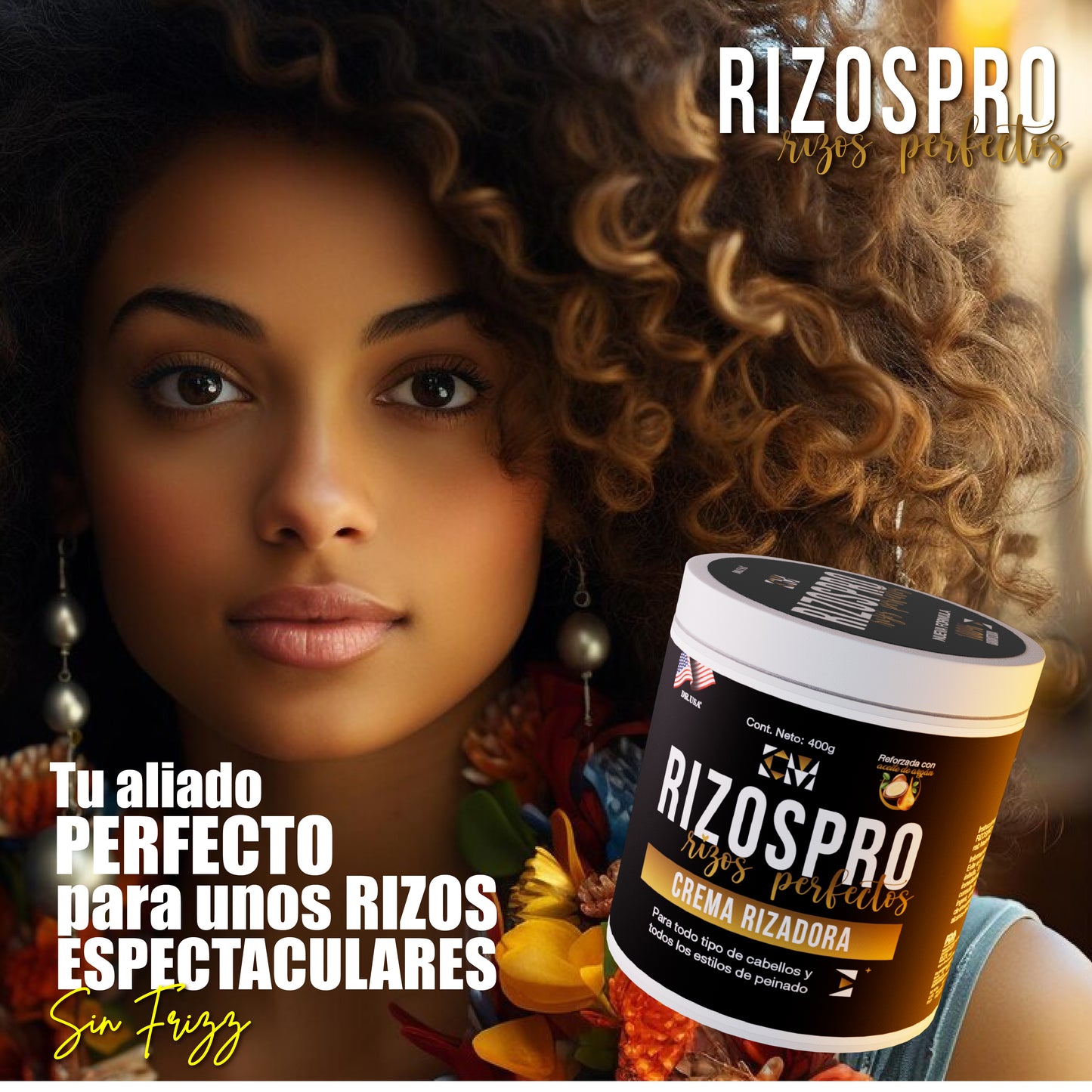 RIZOS PRO - RIZOS PERFECTOS (400gr)| Directamente desde USA 🇺🇸