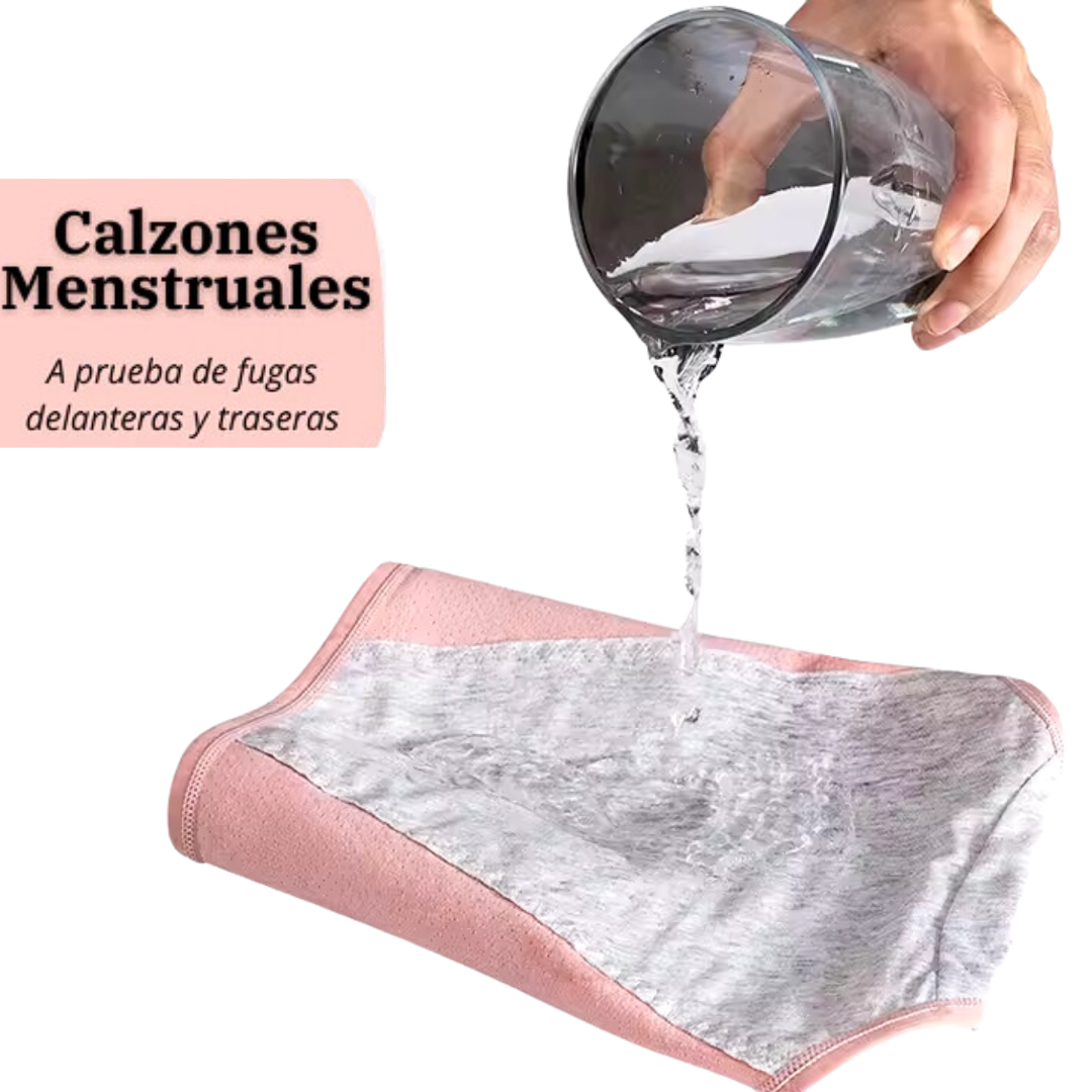 Calzón Menstrual Algodón AntiFugas