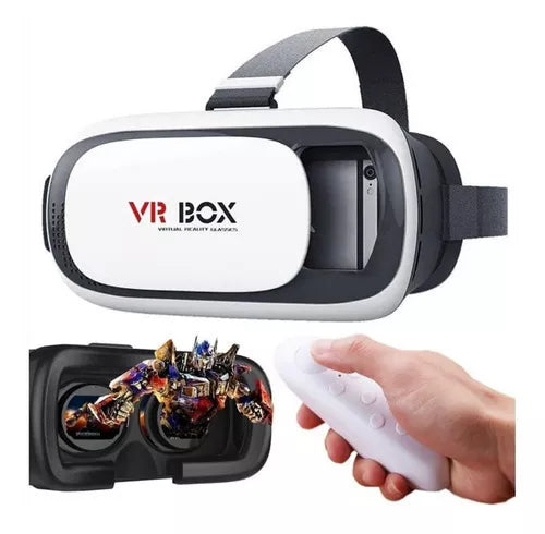 Kit - Gafas Vr Realidad Virtual + Control