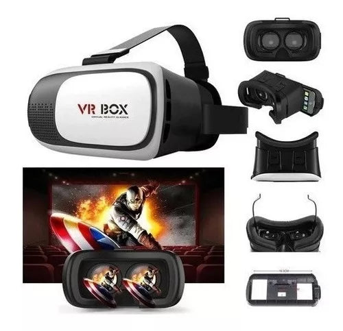 Kit - Gafas Vr Realidad Virtual + Control