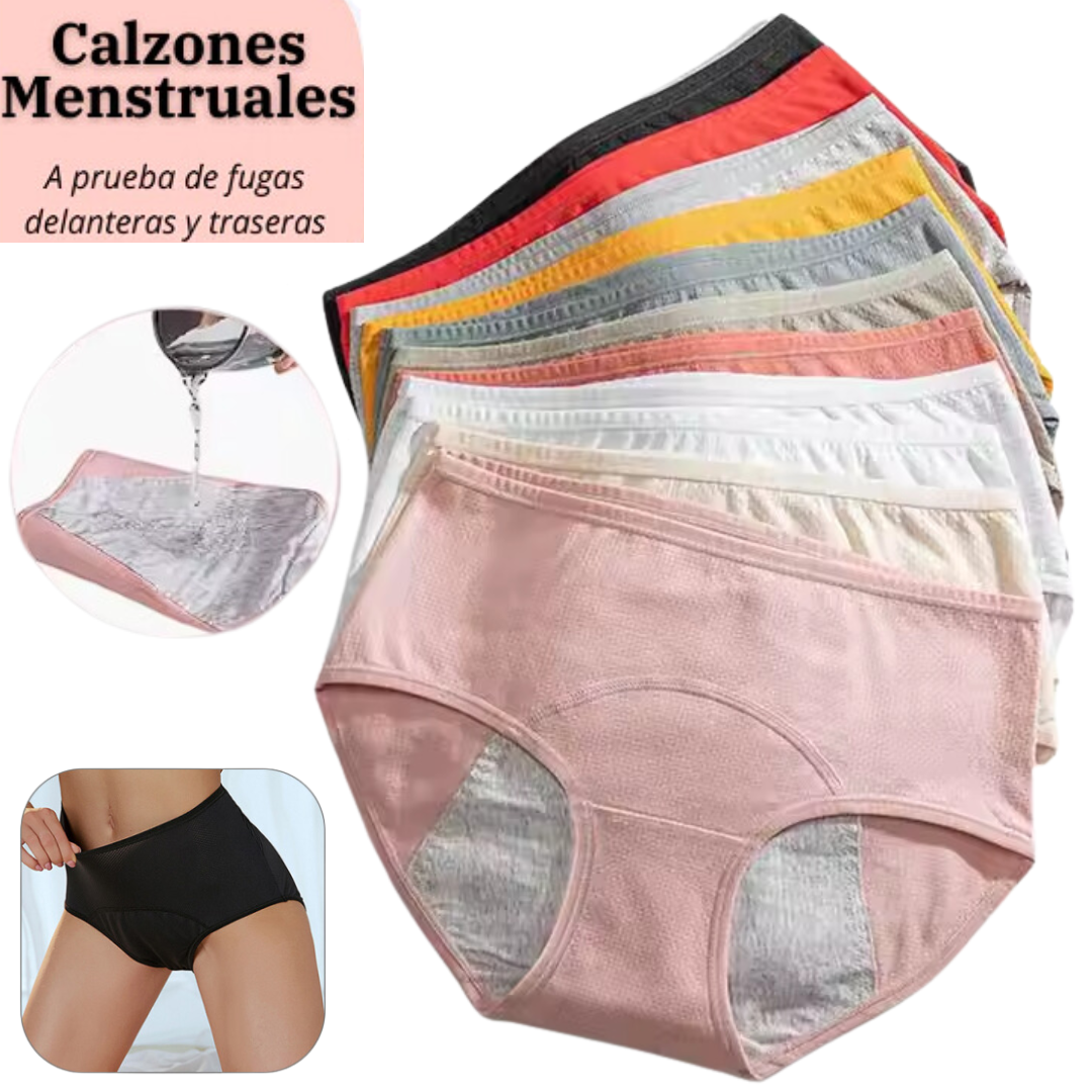 Calzón Menstrual Algodón AntiFugas